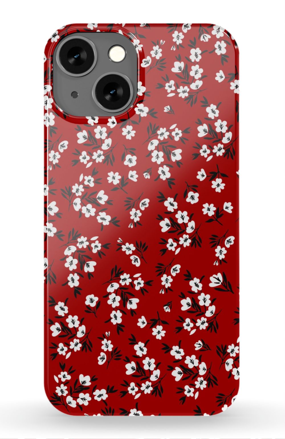 Red Blooming Phone Case - B7Cases